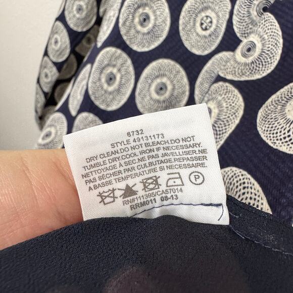 Tory Burch Silk Medallion Blouse - Picture 6 of 7